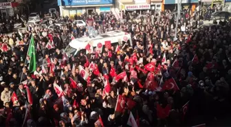 MHP'nin Sungurlu Belediye Başkan adayı Muhsin Dere partililer tarafından karşılandı