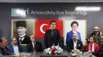 İYİ Parti İstanbul Büyükşehir Belediye Başkan Adayı Buğra Kavuncu Arnavutköy'de Ziyaretlerde Bulundu