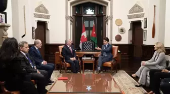 Kanada Başbakanı Trudeau, Ürdün Kralı Abdullah ile görüştü