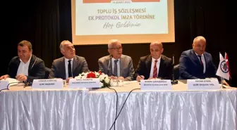 Karadeniz Ereğli Belediyesi ile Belediye-İş Sendikası arasında ek toplu iş sözleşmesi imzalandı