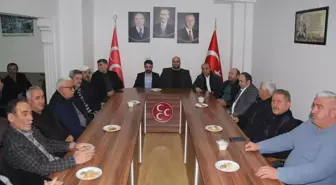 MHP Havza İlçe Yönetimi, sendika ve sivil toplum kuruluşlarıyla istişare toplantısı düzenledi
