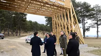 Sinop Valisi Mustafa Özarslan, Buzluk Yaylası Tabiat Parkı'nda incelemelerde bulundu