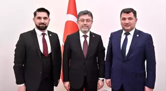 AK Parti Düzce Milletvekili Ercan Öztürk, Tarım ve Orman Bakanı İbrahim Yumaklı ile görüştü