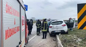 Uzunköprü-Keşan karayolunda meydana gelen trafik kazasında 4 kişi yaralandı