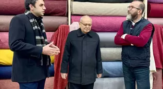 Vatan Partisi İBB Başkan Adayı İbrahim Okan Özkan, İMÇ Esnafını Ziyaret Etti