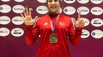 Yasemin Adar Yiğit, Avrupa Güreş Şampiyonası'nda altın madalya kazandı