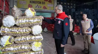 Adana'da Patates ve Soğan Denetimi Gerçekleştirildi