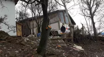 Bolu'da ağaç budama işinde kaza: Vatandaş yaralandı