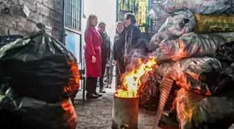 Merkezefendi Belediye Başkanı Şeniz Doğan, 2. Sanayi Sitesi esnafını ziyaret etti