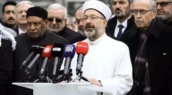 Diyanet İşleri Başkanı Ali Erbaş: Masum insanlara karşı işlenen zulüm ve işkenceyi durdurmak Müslümanların görevidir