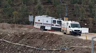 Erzincan'da maden ocağındaki heyelanda arama çalışmaları devam ediyor