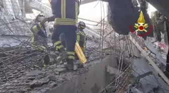 Floransa'da İnşaat Yapısının Çökmesi Sonucu 2 İşçi Hayatını Kaybetti