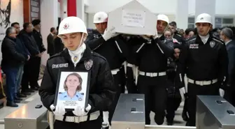 Edirne'de Silahlı Saldırı Sonucu Öldürülen Polis Memuru Sevda Kuş Son Yolculuğuna Uğurlandı