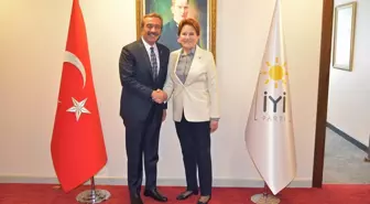 Meral Akşener, Çukurova Belediye Başkan adayı Soner Çetin'i kabul etti