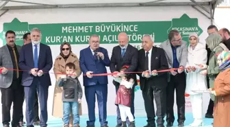 Kocasinan Belediyesi Mehmet Büyükince Kur'an Kursu'nu açtı