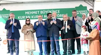 Kocasinan Belediyesi ve Hayırsever Seyfi Büyükince'nin Destekleriyle Mehmet Büyükince Kur'an Kursu Açıldı