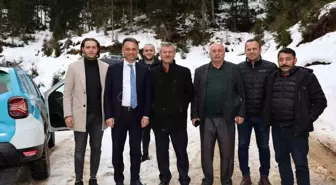 AK Parti Maçka Belediye Başkanı Koray Koçhan Seçim Çalışmalarına Devam Ediyor
