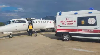 Muğla'da Tiner Patlaması: Yaralanan İşçi Ambulans Uçakla Kocaeli'ye Sevk Edildi