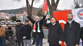 Afyonkarahisar'da Öğrenci ve Öğretmenler Gazzeli Çocuklar İçin Toplandı