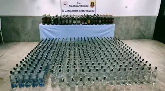 Amasya'da 517 Litre Sahte İçki Ele Geçirildi