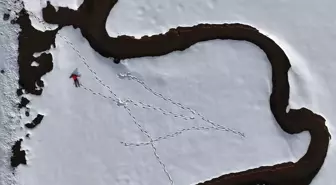 Bingöl'deki Karla Kaplı Menderesler Fotoğraf Tutkunlarına Eşsiz Kareler Sunuyor