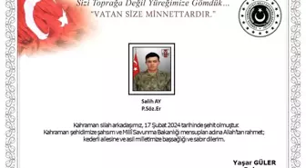 MSB Pençe-Kilit Operasyonunda Şehit ve Yaralılar Var