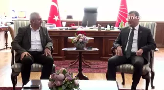 CHP Genel Başkanı Özgür Özel, Emek Partisi Genel Başkanı Seyit Aslan ile görüştü