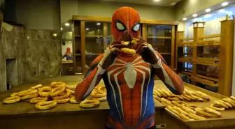 Örümcek Adam Kastamonu'yu Gezdi, Yöresel Lezzetleri Tattı