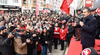 Tepebaşı Belediye Başkanı Ataç, Çamlıca Mahallesi Seçim İletişim Merkezi'ni Açtı