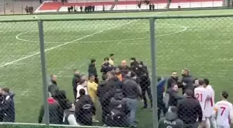 Kastamonu'da Bölgesel Amatör Lig maçında kavga çıktı