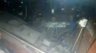 İmralı Adası'nda batan gemideki mürettebatın arama çalışmaları devam ediyor