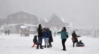 Giresun'un Kümbet Yaylası'nda Kar Festivali düzenlendi