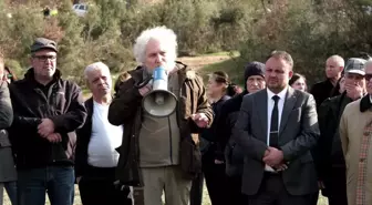 Muğla'da Vatandaşlar Beton Santraline Karşı Eylem Yaptı