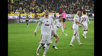 Trendyol Süper Lig: MKE Ankaragücü: 0 - Galatasaray: 3 (İlk yarı)