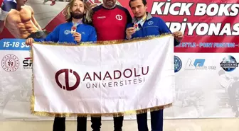 Anadolu Üniversitesi Sporcuları Kick Boks Türkiye Şampiyonasından Madalyalarla Döndü