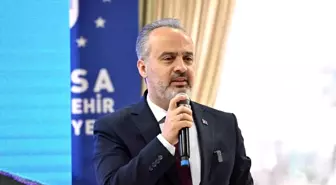 Bursa Büyükşehir Belediye Başkanı Alinur Aktaş, Bursa'ya ve ilçelere hizmetlerini anlattı