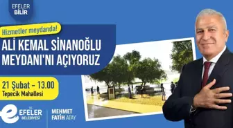 Efeler Belediyesi, Tepecik Mahallesi'nde yeni bir meydan açıyor