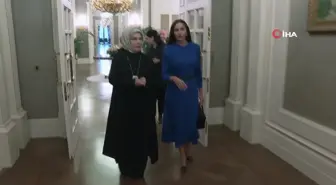 Emine Erdoğan, Mihriban Aliyeva ile görüştü