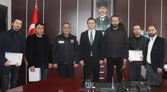 Sinop'un Gerze ilçesinde kamu personeline başarı belgesi verildi