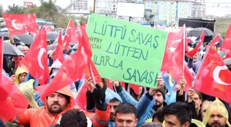 Hatay'da Vatandaşlar Büyükşehir Belediye Başkanı Lütfü Savaş'a Destek Verdi