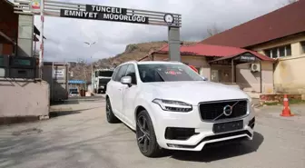 Tunceli'de Çalıntı Araç Bulundu