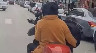 Tokat'ta Tehlikeli Motosiklet Yolculuğu