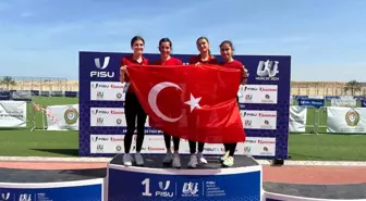 Niğdeli sporcumuz Şevval Özdoğan'ın da yer aldığı Üniversiteler Kros Milli Takımı Dünya 2.'si olarak gümüş madalya kazandı