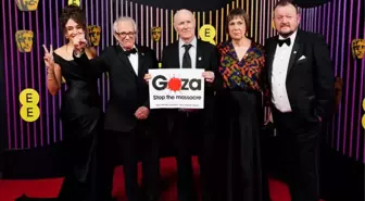 Yönetmen Ken Loach'tan BAFTA ödül töreninde 'Gazze Katliamı Durdurun' mesajı