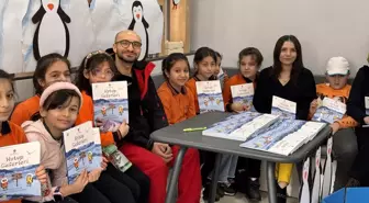 TÜBİTAK MAM Kutup Araştırmaları Enstitüsü'nden Sinan Yirmibeşoğlu'nun kitap imza günü