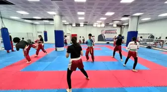 Aydın'da Kick Boks Eğitimleri Hız Kesmeden Devam Ediyor