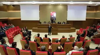 Çorum Belediye Başkan Adayı Dr. Halil İbrahim Aşgın İş Dünyası Temsilcileriyle Buluştu