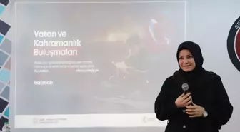 Batman'da Şehit Eşi ve Gazi Öğrenciler Okulu Ziyaret Etti