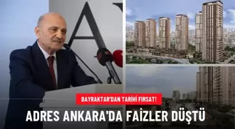 Bayraktar İnşaat'tan 50'nci Yılına Özel 72 Ay Vade %1,99 Kredi Oranı 'Adres Ankara Evleri'