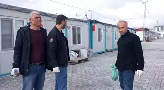 Besni İlçe Tarım Müdürlüğü, Merkez Konteyner Kentte İlaçlama Yaptı